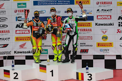 Lennox Lehmann gewann vor Dirk Geiger und Luca de Vleeschauer