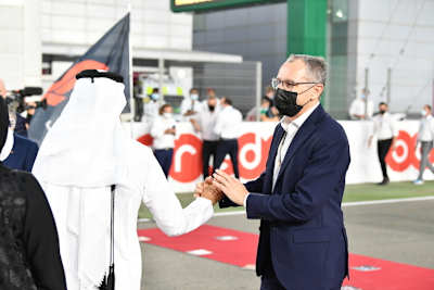 Formel-1-CEO Stefano Domenicali (Mitte)