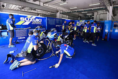 Die Suzuki-MotoGP-Box wird am Jahresende für immer ausgeräumt