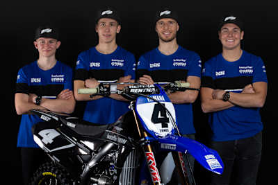 hostettler Yamaha Racing 2021: Joel Elsener, Petr Polak, Arnaud Tonus und Valentin Guillod 