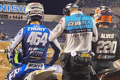 Nick Thury startet in den USA mit der Startnummer 464