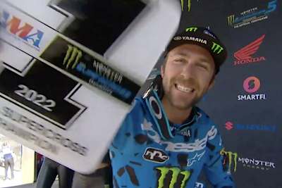 Eli Tomac ist Supercross-Champion 2022