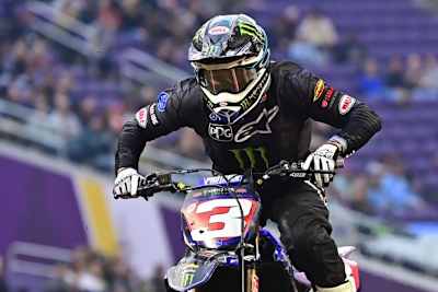 Tabellenführer Eli Tomac hatte in Minneapolis einen schweren Tag