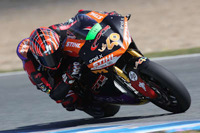 Jordi Torres und seine Honda