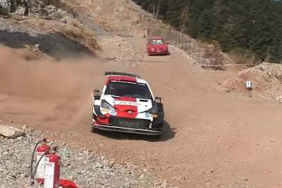 Toyota beim Akropolis-Test