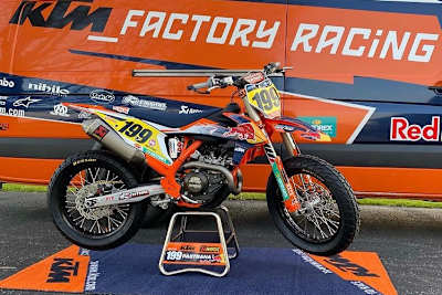 Die KTM von Pastrana 