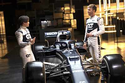 Yuki Tsunoda und Pierre Gasly