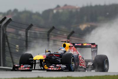 Sebastian Vettel im ersten Training zum Türkei-GP 2011