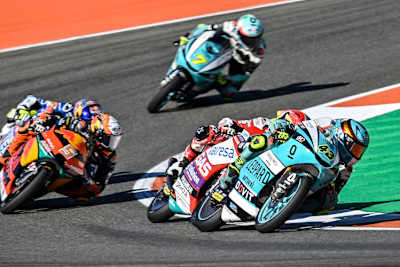 Xavier Artigas vor Sergio Garcia und Jaume Masia