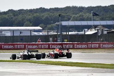 Max Verstappen wurde von Romain Grosjean eingebremst