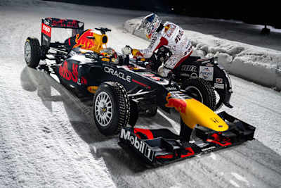 Eiskaltes Treffen: Max Verstappen und Franz «Franky» Zorn  