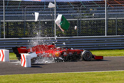 Sebastian Vettel nahm den Notausgang