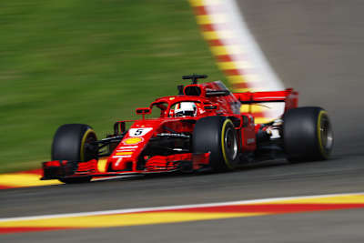 Sebastian Vettel mit dem 2018er Ferrari