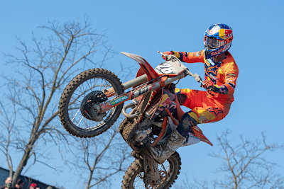 Tom Vialle nach seinem Crash im zweiten Lauf von Mantova