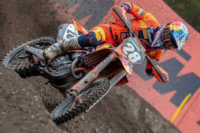 Tom Vialle gewann den ersten Lauf in Pietramurata