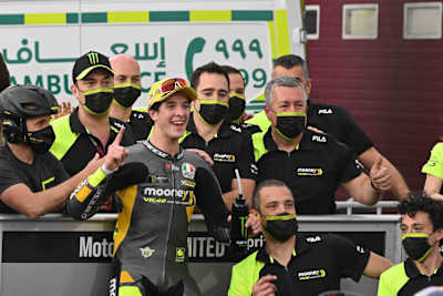 Jubel beim Rossi-Team um Vietti