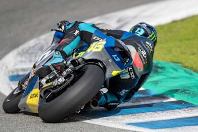 Celestino Vietti beim Moto2-Test in Jerez