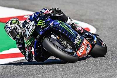 Maverick Viñales heute im FP1 von Mugello: Bestzeit