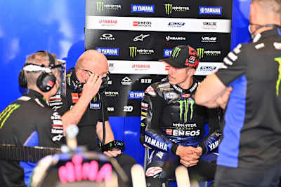 Silvano nahm in Montmeló erstmals neben Maverick Viñales Platz