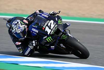 Maverick Viñales in Jerez