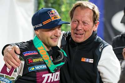 Cooper Webb mit seinem Mentor Roger DeCoster