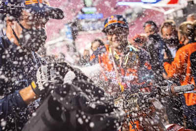 Cooper Webb feierte in Salt Lake City seinen zweiten Supercross-WM-Titel