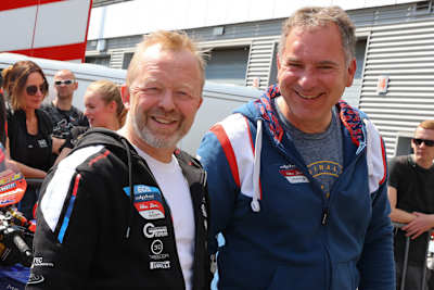 Reiterberger-Teamchef Werner Daemen (li.)