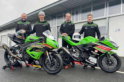 Micky Winkler (rechts) gemeinsam mit SSP600-Teamkollege Gabriel Noderer