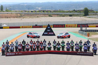 Das Line-up der Superbike-WM 2021