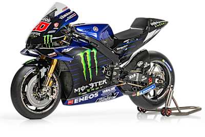 In diesem Design wurde die neue 2022-Werks-Yamaha heute vorgestellt 