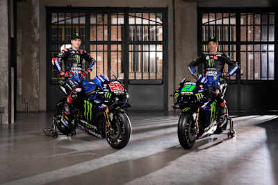 Auspuff und Schwinge standen auf dem Testprogramm von Valentino Rossi