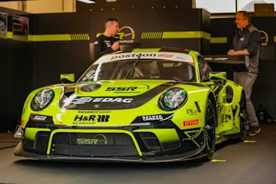 So sieht der Porsche 911 GT3 R von SSR Performance 2021 aus