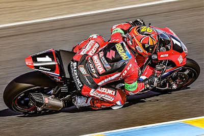 Suzuki-Testfahrer Kazuki Watanabe