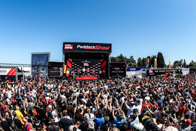 Die Paddock-Show in Misano war ein Zuschauermagnet