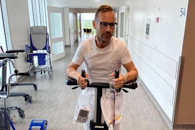 Die Reha für Nicki Pedersen hat begonnen