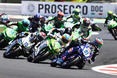 Matteo Vannucci (vorne)