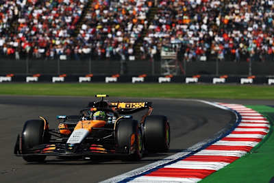 Lando Norris einsame Spitze