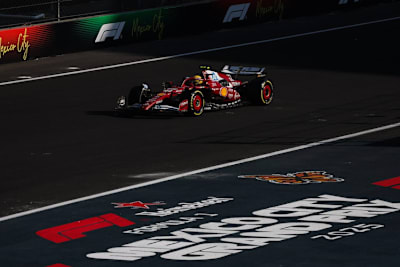 Lewis Hamilton in Mexiko