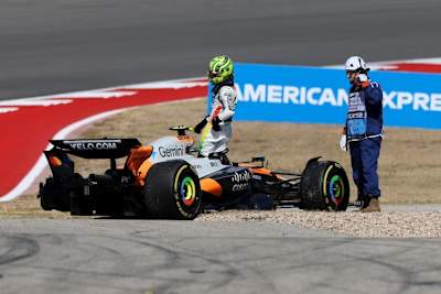 Out für Lando Norris