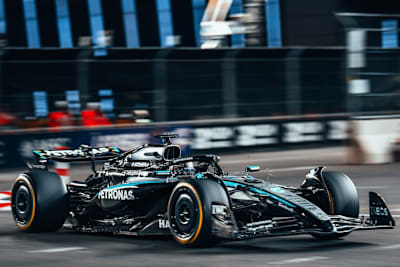 George Russell hat die Nase vorn