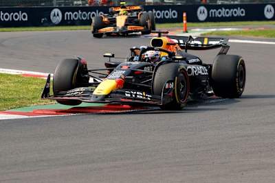 Max Verstappen und Lando Norris 2024 in Mexiko