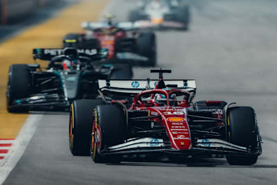 Charles Leclerc in Singapur