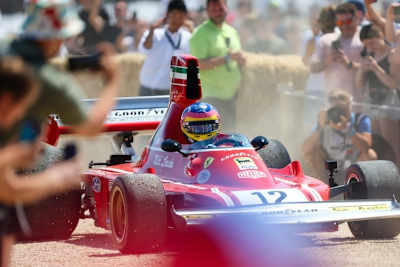 Jacques Villeneuve beim Goodwood Festival of Speed 2025
