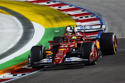 Lewis Hamilton in Singapur