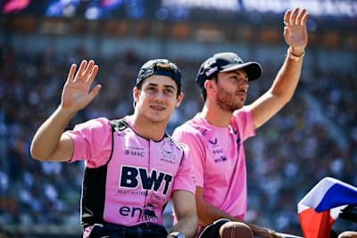 Franco Colapinto und Pierre Gasly in Mexiko