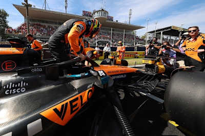 Oscar Piastri in Monza