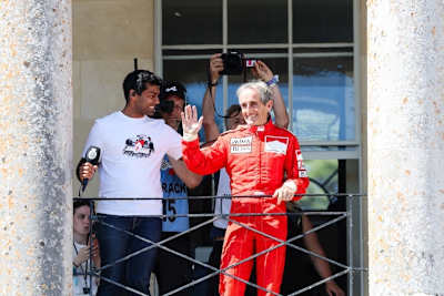 Alain Prost beim Goodwood Festival of Speed 2025