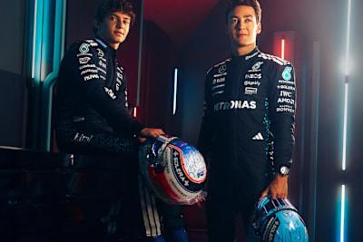 Kimi Antonelli und George Russell