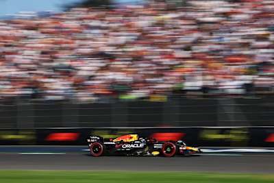 Max Verstappen im Mexiko