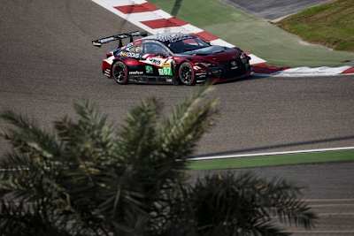 Der Lexus RC F LMGT3 in Bahrain